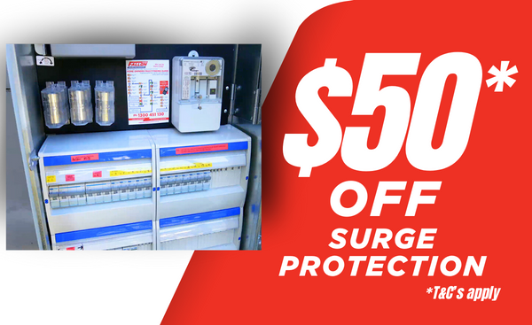 $50 Off Surge Protection