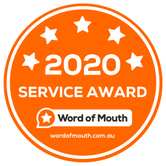 Word of Mouth 2020 service award