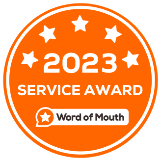 Word of Mouth 2023 service award