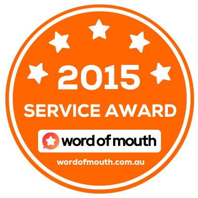 WOM Service Award Badge 2015