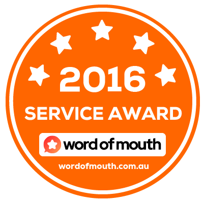 WOM Service Award Badge 2016