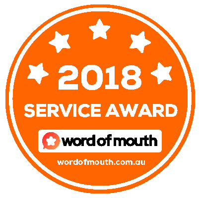 WOM Service Award Badge 2018