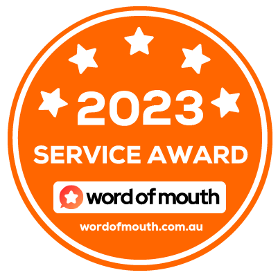 WOM Service Award Badge 2023