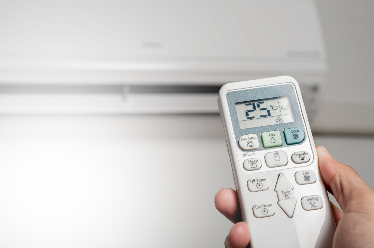 Use your air conditioner to heat your home