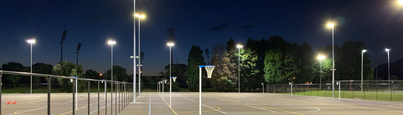 Netball Lighting Fallon Solutions Netball Lighting Fallon Solutions