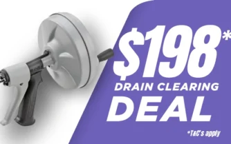 $198* Drain Clearing Deal