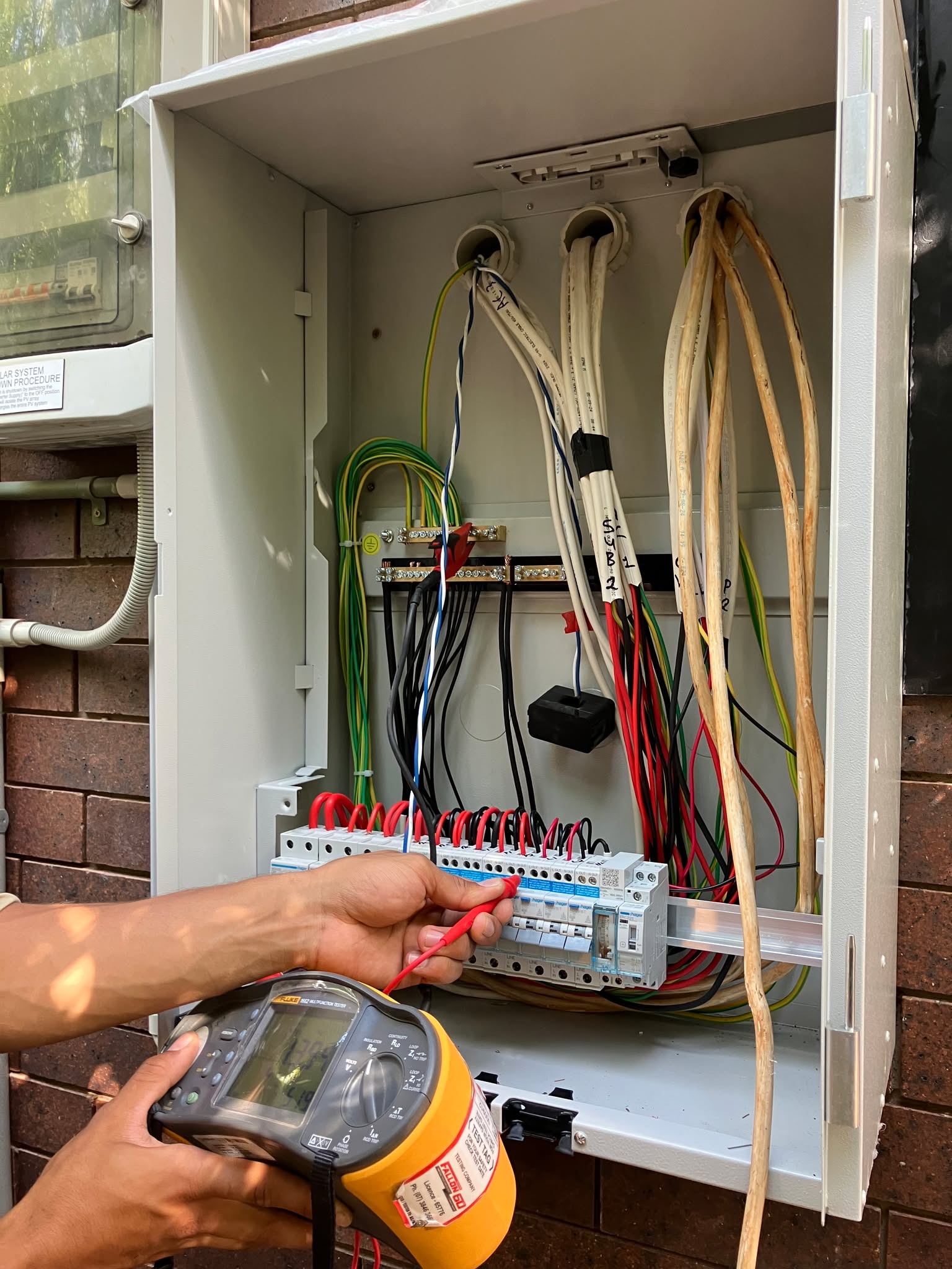 new switchboard installation