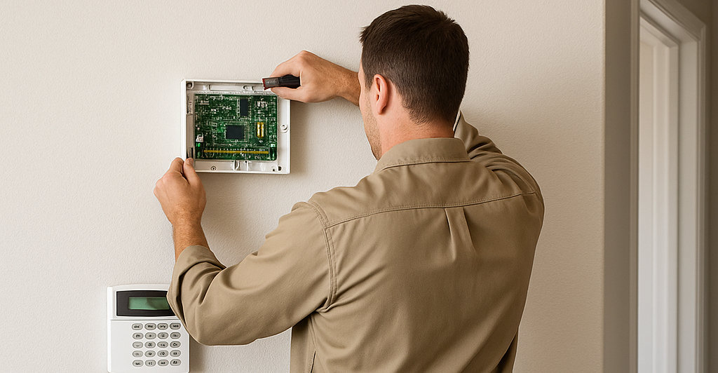 20250630_1616_Technician Installing Security System_simple_compose_01jyzqjmqyfh7bsh3az6pn99s4 (1)