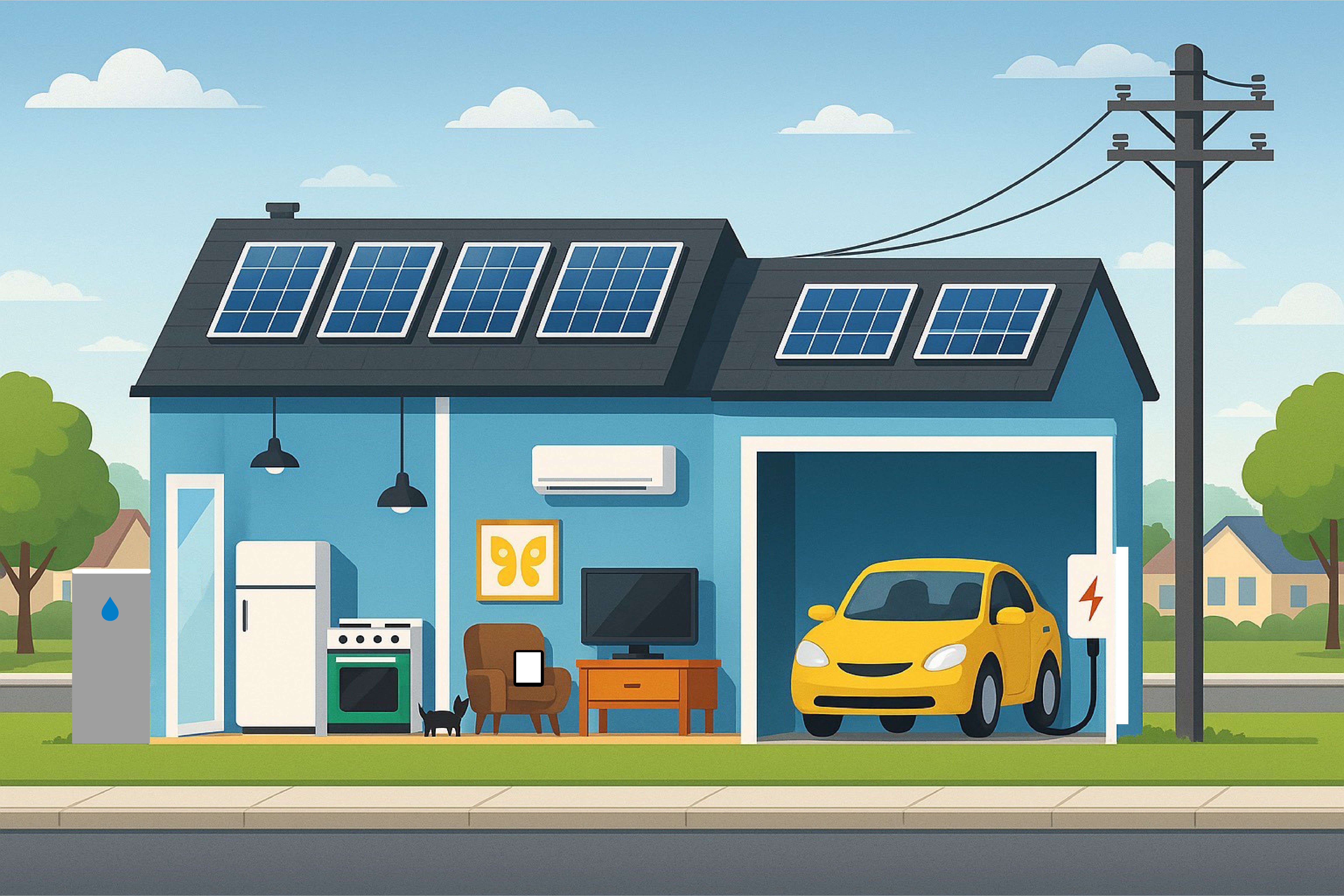 Home Electrification Illustrator