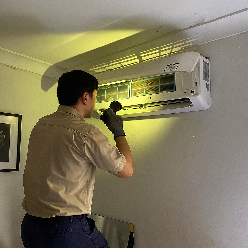 Air Conditioner Repairs Woolloongabba, Brisbane: Leaking Daikin