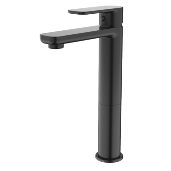 Luna Tower Basin Mixer - Black - Lead Free