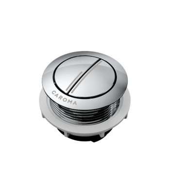 Urbane II Wall Faced Close Coupled Flush Button - Chrome