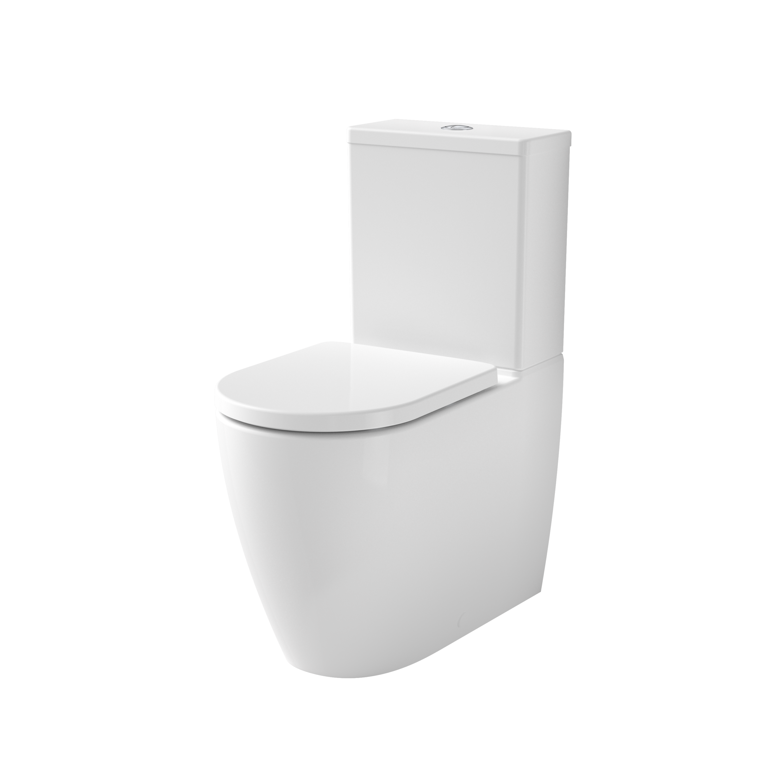 Urbane II CleanFlush? Wall Faced Close Coupled Toilet Suite (Back Entry) with GermGard?