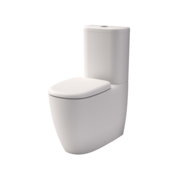 Contura II Cleanflush? Wall Faced Close Coupled BE Suite - Matte White