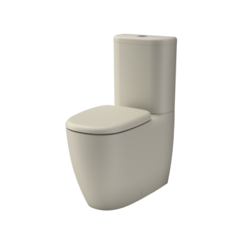 Contura II Cleanflush? Wall Faced Close Coupled BI Suite - Matte Clay