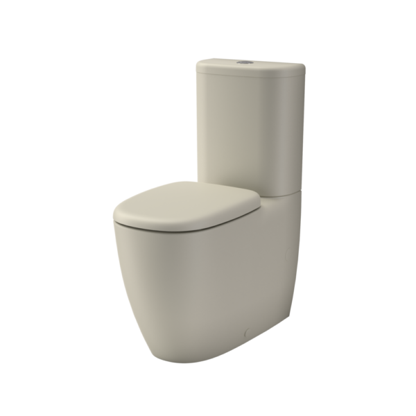 Contura II Cleanflush? Wall Faced Close Coupled BI Suite - Matte Clay