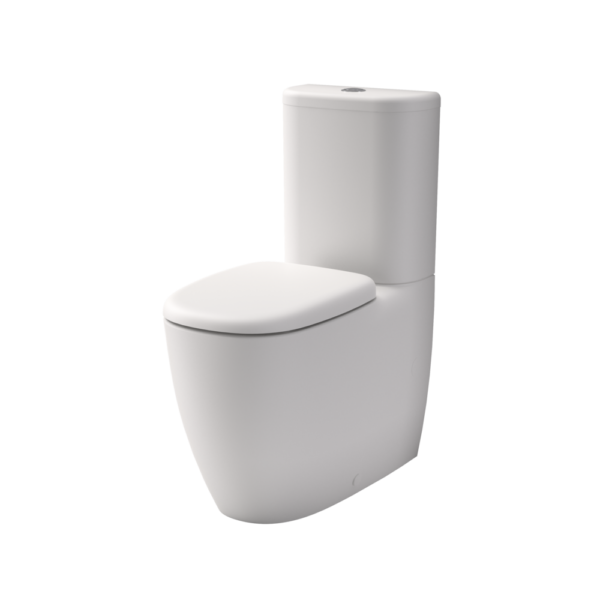 Contura II Cleanflush? Wall Faced Close Coupled BI Suite - Matte White
