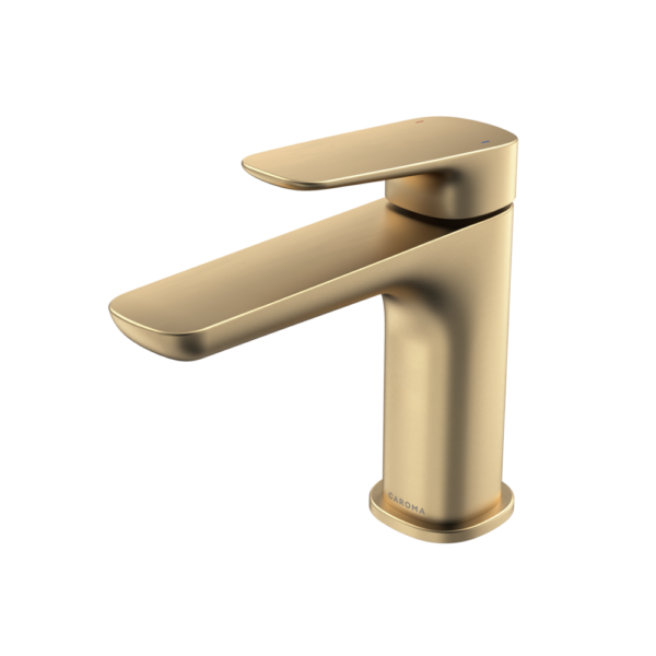 Contura II Basin Mixer - Brushed Brass