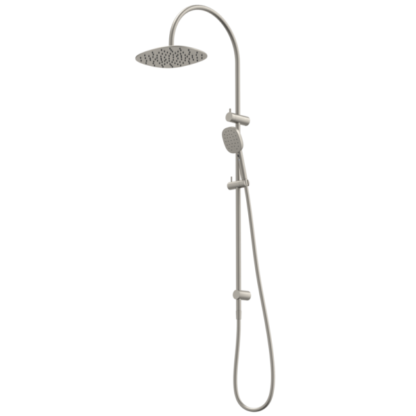 Contura II Rail Shower with Overhead - Brushed Nickel