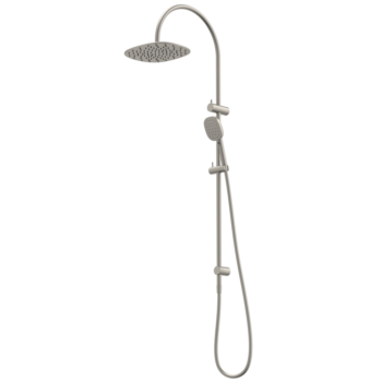 Contura II Rail Shower with Overhead - Brushed Nickel