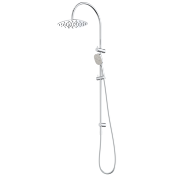 Contura II Rail Shower with Overhead - Chrome