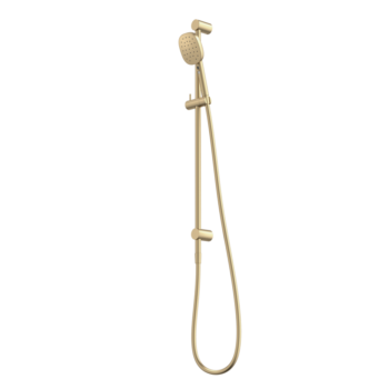 Contura II Rail Shower - Brushed Brass