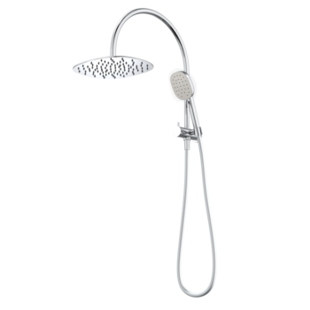 Contura II Compact Twin Shower - Chrome