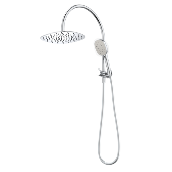 Contura II Compact Twin Shower - Chrome