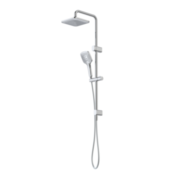 Luna SYS O/H Shower On Rail Chrome