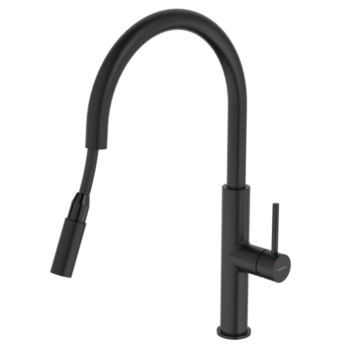 Liano II Pull Out Sink Mixer - Matte Black - Lead Free