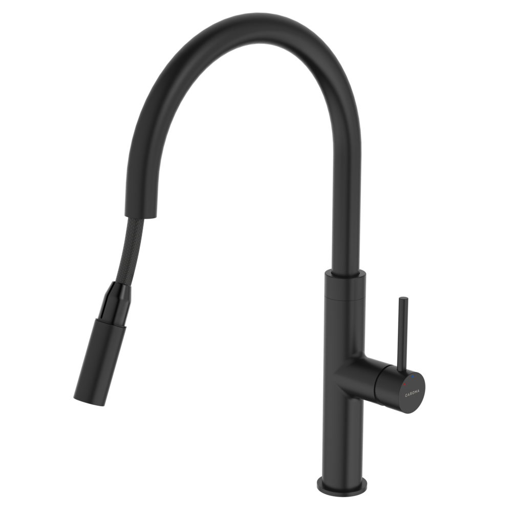 Liano II Pull Out Sink Mixer - Matte Black - Lead Free