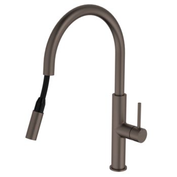 Liano II Pull Out Sink Mixer - Brushed Bronze - Lead Free