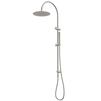 Liano II Rail Shower with Overhead - Brushed Nickel