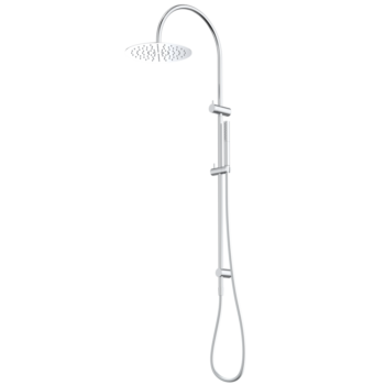 Liano II Rail Shower with Overhead - Chrome
