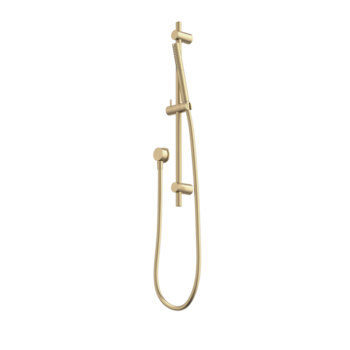 Liano II 3 Function Microphone Rail Shower - Brushed Brass