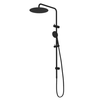 Urbane II Rail Shower with 300mm Overhead - Matte Black