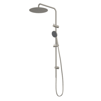 Urbane II Rail Shower with 300mm Overhead - Brushed Nickel