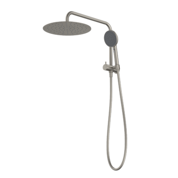 Urbane II Compact Twin Shower - Brushed Nickel