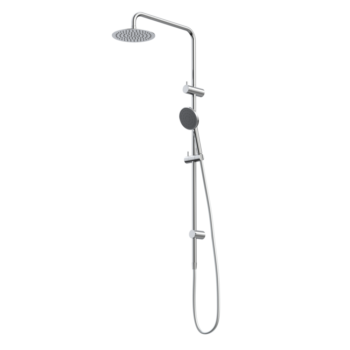 Urbane II Rail Shower with 200mm Overhead - Chrome