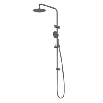 Urbane II Rail Shower with 200mm Overhead - Gunmetal