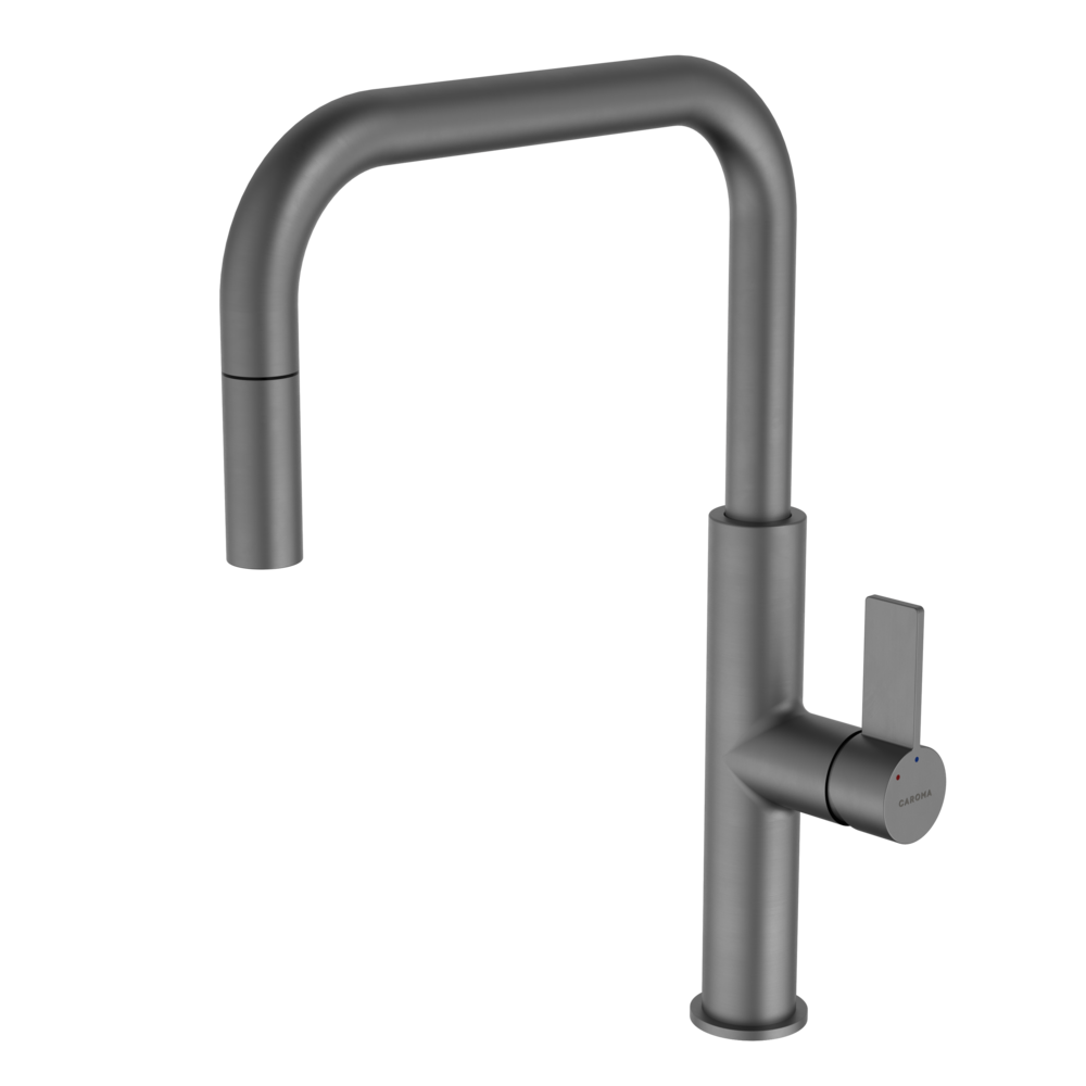 Urbane II Pull Out Sink Mixer - Gunmetal - Lead Free