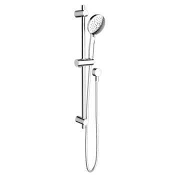 Basis Round Rail Shower (4 Star)- Chrome