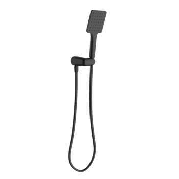 Basis Square Hand Shower (4 Star)- Black