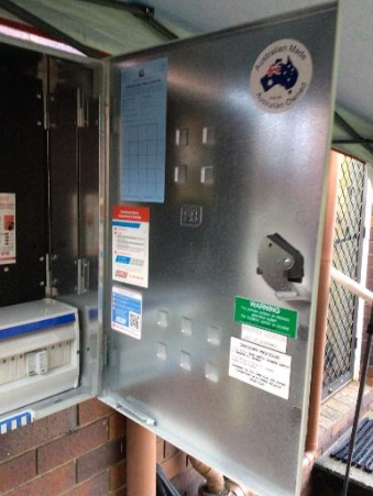New Compliant switchboard upgraded at a property in Cleveland