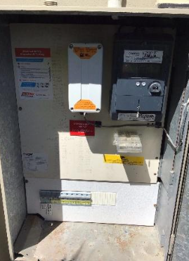 Switchboard missing RCBO at a property in Broadbeach