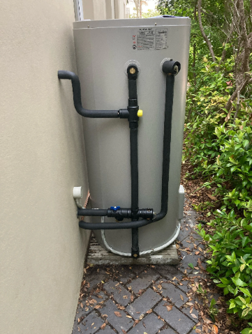 Brand new electric hot water system installed at a property in Cleveland.
