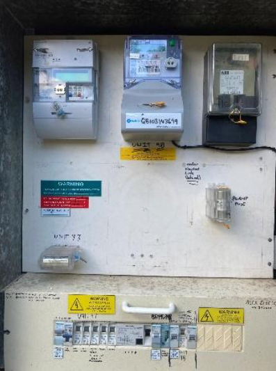 new switchboard with safety switches installed at a property in Robina