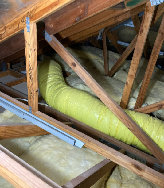 Daikin ducted air conditioning system installed at a property in Robina