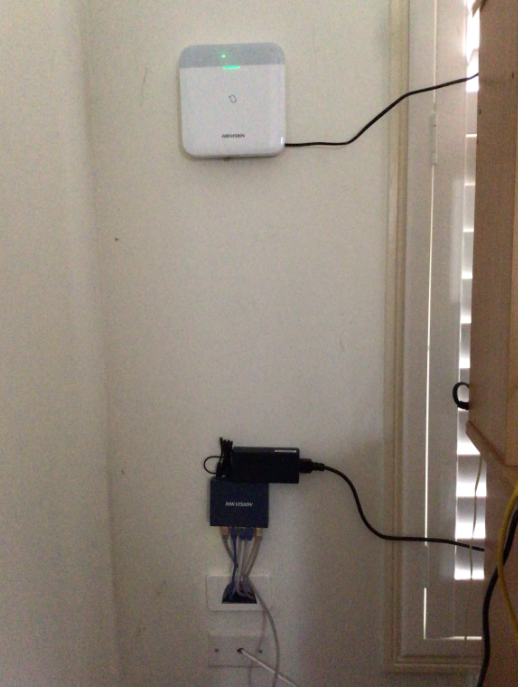 alarm and intercom system installed at a property in Robina