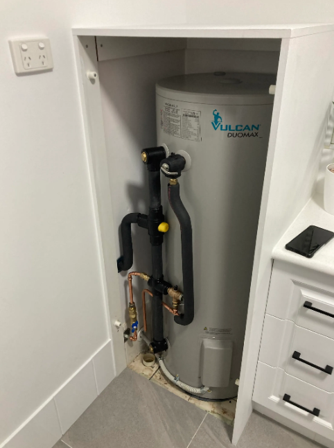 new hot water system installed at a property in Palm Beach